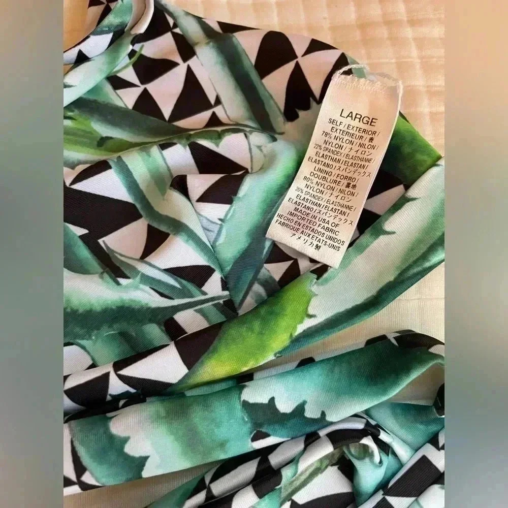 NWOT Mara Hoffman two piece aloe bikini​​​​​